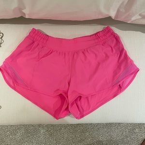 Pink lulu shorts